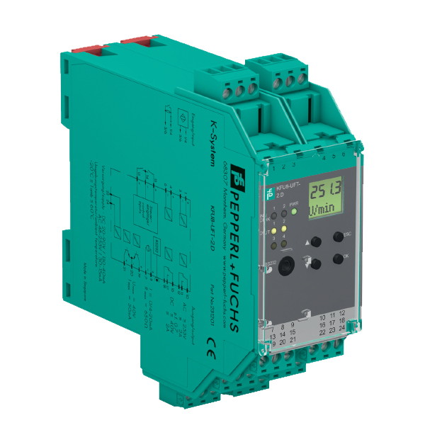 KFU8-UFT-2.D New Pepperl+Fuchs Frequency Converter with Direction and Synchronization Monitor